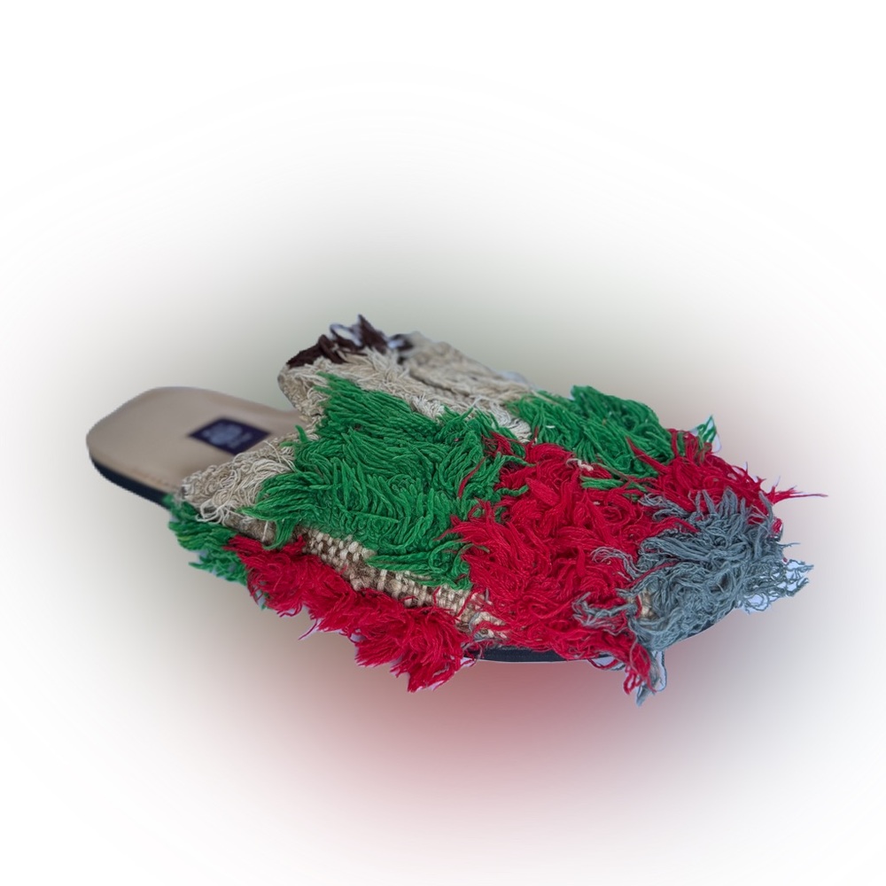 Res Ipsa Men Slide New Colorful Made In Morocco 12.5 Inches Outsole